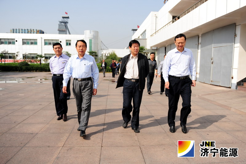市政协领导到鹿洼煤矿、金威煤电公司视察指导工作