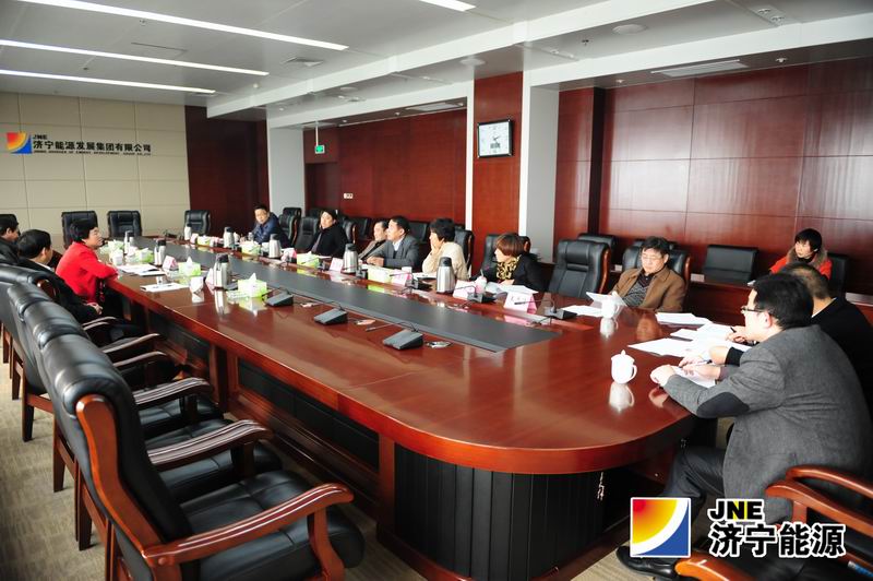 济宁市政协领导到集团公司看望市政协国资委、驻济企业组委员