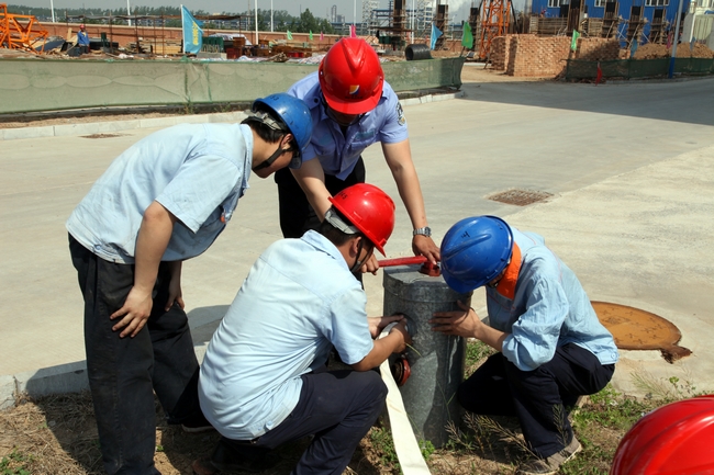 济矿民生热能公司开展消防应急演练