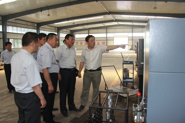 集团公司两堂一舍及群监安全检查团首站到落陵