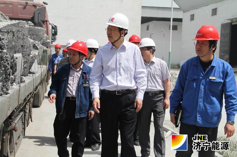 李合军到金威煤电调研指导