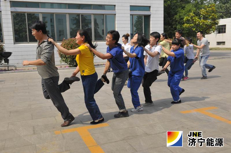 运河煤矿职工趣味运动会精彩纷呈