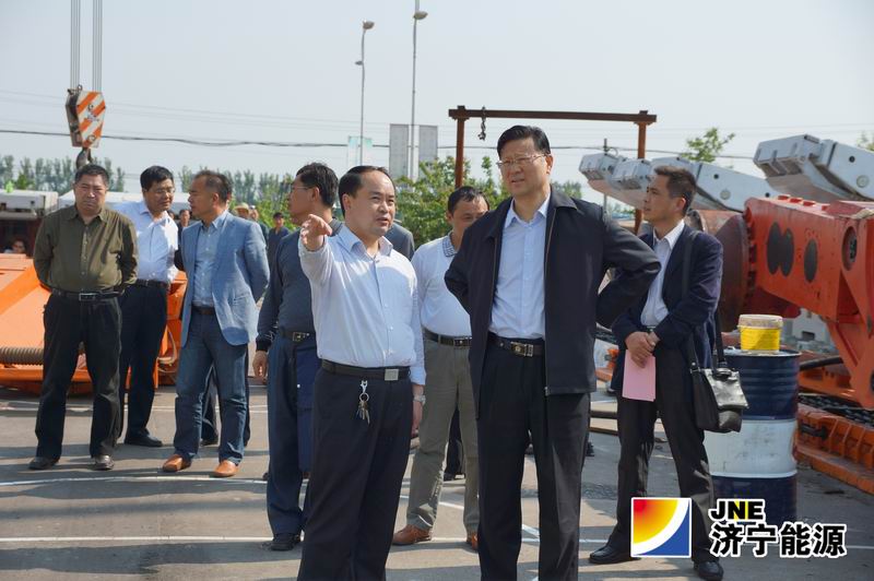 马平到义桥煤矿调研指导工作