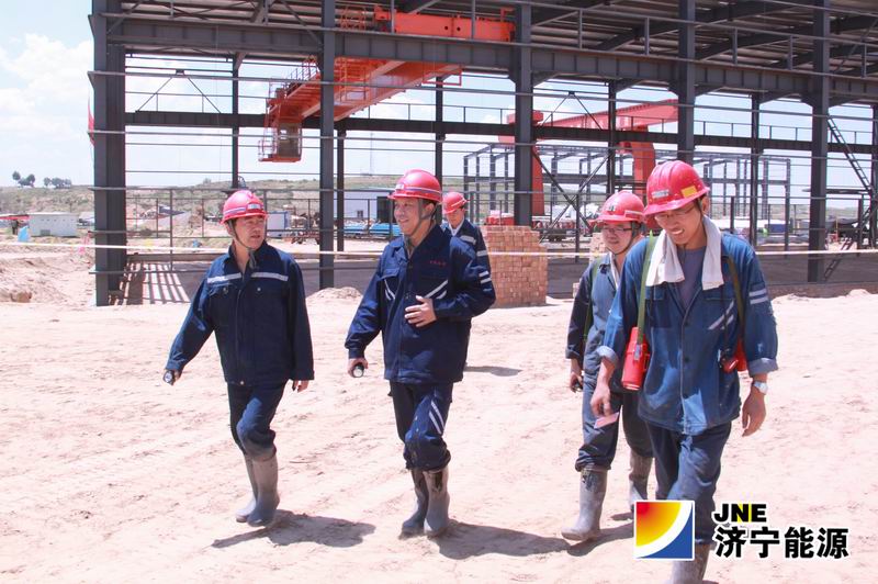 张广宇到朱家峁煤矿检查指导工作