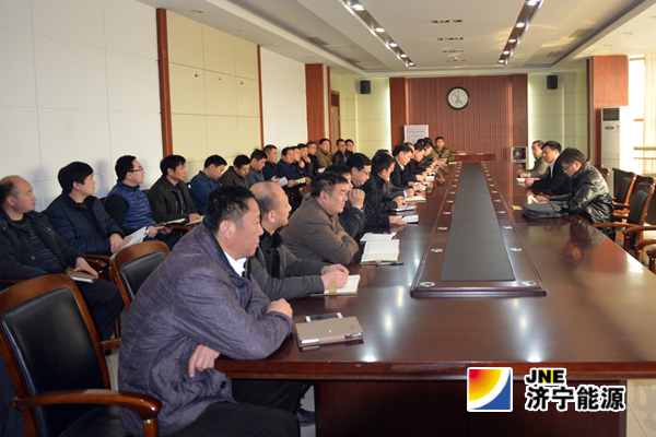 张广宇到霄云煤矿参加干部调整会议