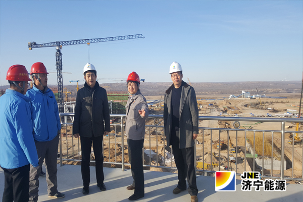 虢洪增董事长到榆横煤电考察调研