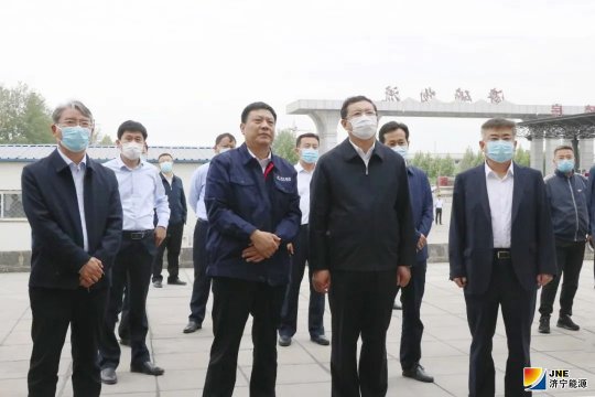 林红玉到济矿物流公司调研指导工作