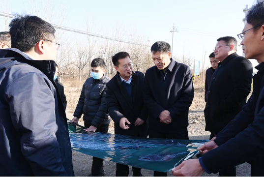 张广宇带队专题调研港航建设公司在建项目