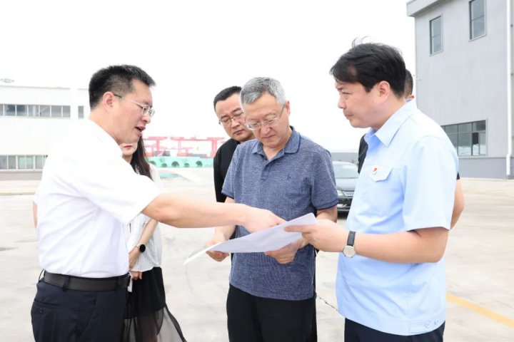 济宁海关领导到济宁能源调研指导工作